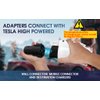 J1772 to Tesla Charging Adapter 80 Amp / 240V AC- Compatible with SAE J1772 Charger[Only for Tesla Owners]