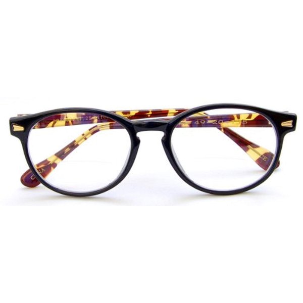 Boomer Eyeware Classic Stylish Bifocal Rounders, Reading Glasses for Men & Women, 3.00, Black