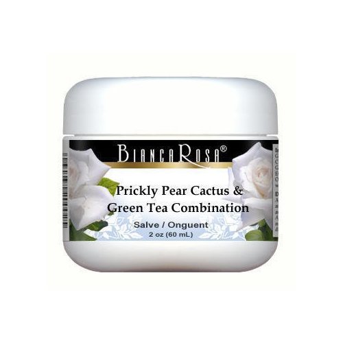 Bianca Rosa Prickly Pear Cactus and Green Tea Combination - Salve Ointment (2 oz, ZIN: 513389) - 2 Pack