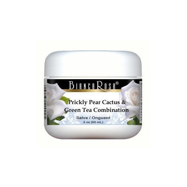 Bianca Rosa Prickly Pear Cactus and Green Tea Combination - Salve Ointment (2 oz, ZIN: 513389) - 2 Pack