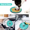 Lick Mat for Dogs, Dog Crate Lick Pads Slow Feeder, Lick Pad Crate Training Toy Crate Lick Plate,Very Suitable Peanut Butter, Treats Yogurt, Bolognese, for Boredom and Anxiety Relief Licking Pad