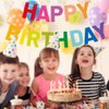 Happy Birthday Banner Pre-Strung Rainbow Birthday Party Decorations 9.84 Feet NO DIY Birthday Party Decor Event Favors and Supplies
