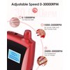 Beloving Portable Nail Drill Machine,30000RPM Rechargeable Electric Nail File Professional with Speed Display,Sanding Bands and Bits,Efile for Acrylic Dip Gel Nails Manicure Pedicure Home Salon Use