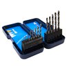 Century Drill & Tool 22713 Brite Drill Bit Set, 13 Piece, High Speed Steel Drills for Wood and Metal