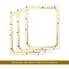 Barker Creek Designer Computer Paper, Gold, 8.5” x 11”, Decorative Printer Paper, Stationery, 50 Sheets per Pkg, Home, School and Office Supplies (741)