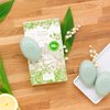 Woods of Windsor Lily Soap Bars, Moisturizing Shea Butter Soap Bar, Vegetable Based Fine Milled Soap with Notes of Geranium and Citrus, Hand and Body Soap, Lily of the Valley Scent 3 x 60g