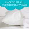 Little Sleepy Head Toddler / Travel Pillow Protector for Pillows 13x18 and 14x19 (1-Pack)
