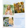 CHLINS Hippie Headband Flower Crown Bohemian Sunflower Headband Flower Headpiece Hippie Costume 60s 70s Outfits for Women (Yellow)