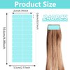Ouligay 240Pcs Lace Front Wig Tape Strips Hair Extension Tape Waterproof Lace Tape for Wigs Toupees Hairpiece
