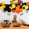 ZCPTZ Construction Birthday Party Supplies - 3 Pcs Wooden Table Centerpiece for Boys, Two Years Old Baby 2nd Birthday Party Decorations, Construction Theme Party