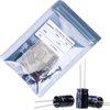 10 Pcs 1000uF 25V Capacitors, Aluminum Electrolytic Capacitor 10x17mm(0.39 x0.67in) for Industrial Electrical, Electronic DIY Project, Arduino