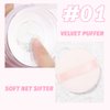 Drying Powder Setting Powder, Soft Finishing Powder - Lightweight Oil Control, Long Lasting, 8 oz (clear, Normal)