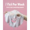 KAHI Wrinkle Bounce Water Full Perfecting Hydrating Face Mask Skin Care | Hyaluronic Acid Face Mask Korean Sheet Mask | Brightening Face Masks Beauty Glass Skin Korean Skincare (6EA, 1.23 oz)