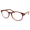 IB The Actor BIFOCAL Unisex Round Reading Glasses, Readers for Men and Women, Dark Brown and Tortoise +2.50