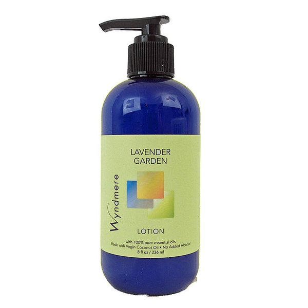 Wyndmere Lavender Garden Lotion - Soothing Moisturizing Lotion for Face & Body made with All-Natural Ingredients & Pure Essential Oils 8oz