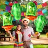 KatchOn, Cactus Balloons for Cactus Party Decorations - Huge 34 Inch, Pack of 4 | Cinco de Mayo Balloons, Fiesta Balloons for Cactus Decorations | Mexican Party Decorations, Taco Tuesday Decorations