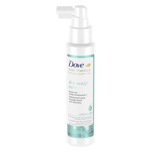 Dove Hair Therapy, Dry Scalp Care, Leave-on Scalp Treatment, 3.38 fl oz (100 ml)