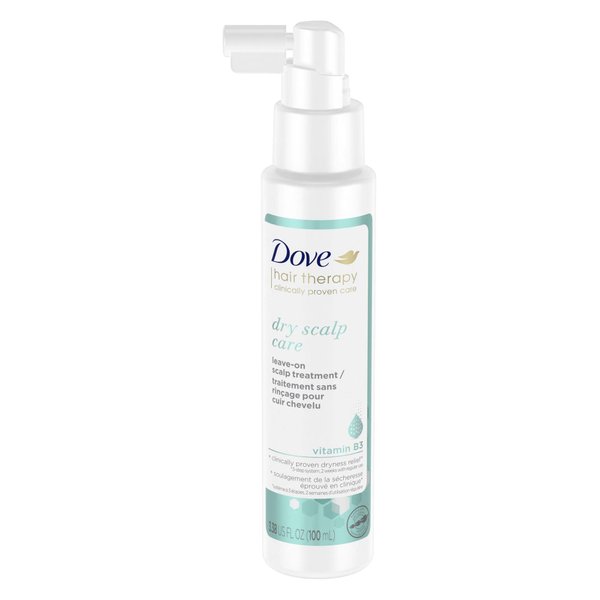 Dove Hair Therapy, Dry Scalp Care, Leave-on Scalp Treatment, 3.38 fl oz (100 ml)