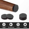 Yelanon Non Slip Furniture Pads -24 pcs 2" Furniture Grippers Hardwood Floors, Non Skid for Furniture Legs,Self Adhesive Rubber Feet, Anti Slide Furniture Floors Protectors for Keep Couch Stoppers