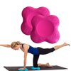 Zealtop Yoga Knee Pad Cushion Extra Thick for Knees Elbows Wrist Hands Head Foam Yoga pilates work out kneeling pad (Rose red 2 Packs)