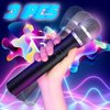 Kacctyen 3 Pcs Fake Microphone Toy Microphone Prop Playing Plastic Realistic Prop Microphone Pretend Mics Simulate Speech Practice Microphone for Karaoke Carnival Costume Prop Party Favor(Novel Style)