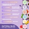 Cleverfy Shower Steamers Aromatherapy - 18 Pack of Shower Bombs with Essential Oils. Personal Care and Relaxation Birthday Gifts for Women and Men. Purple Set