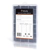 Wirefy Heat Shrink Tubing Kit - 3:1 Ratio Adhesive Lined, Marine Grade Shrink Wrap - Industrial Heat-Shrink Tubing - Black 180 PCS