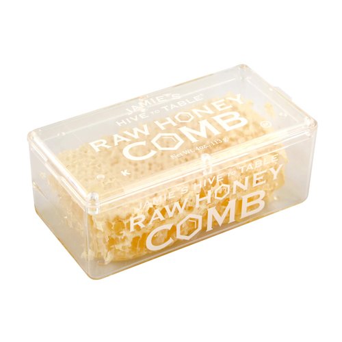 Jamie's Hive To Table 100% Raw Honey Comb, Ultimate Pure Honey, 4 Oz