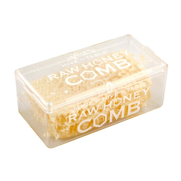 Jamie's Hive To Table 100% Raw Honey Comb, Ultimate Pure Honey, 4 Oz