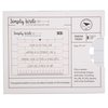 Lettering Envelope Addressing Stencil - Template Ruler Guide for Perfectly Straight Addressing- Fits All Envelopes (1 Pack) - Great for Sending Christmas Holiday Cards