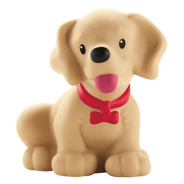 Replacement Part for Fisher-Price Little People Advent Calendar - GLK12 & DGF96 ~ Replacement Brown Dog Figure