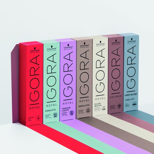 Schwarzkopf Professional Igora Royal Absolutes Hair Color, 8-50, Light Blonde Gold Natural, 2.1 Ounce