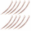 Soochat Rhinestone Bobby Pins Crystal Hair Clips Diamond Bobby Pins Hair Clips Bangs Clips Decorations for Lady Women Girls 10 Pcs