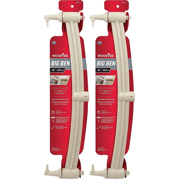 Wooster Brush BR045-18 Big Ben Roller Frame, 18-Inch (2-Pack)