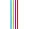 Drinking Straws 500 Count BPA-Free Multi-Colored Disposable Plastic Straw Assorted - DuraHome