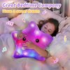 BSTAOFY 13‘’ LED Musical Twinkle Star Glow Lullaby Nightlight Stuffed Animals Light up Toys Afraid of Dark Singing Birthday Valentines Christmas for Toddlers, Purple