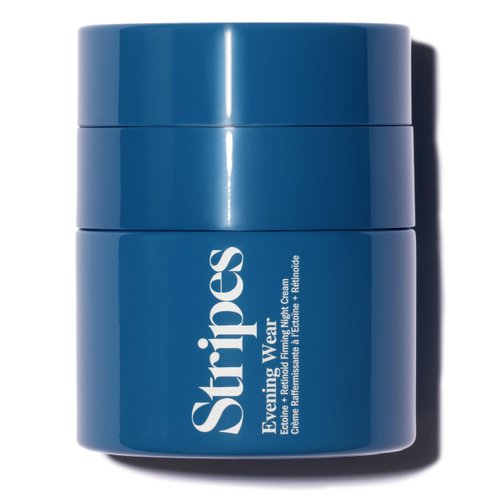 STRIPES Beauty (by Naomi Watts) - Evening Wear Retinol Night Cream, Improve Fine Lines & Wrinkles, Boost Radiance & Elasticity, Sensitive Skin Safe, Menopause Support, 1.7 Fl Oz
