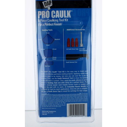 Dap PRO Caulk Black Professional Plastic Caulk Remover Tool 1 pk