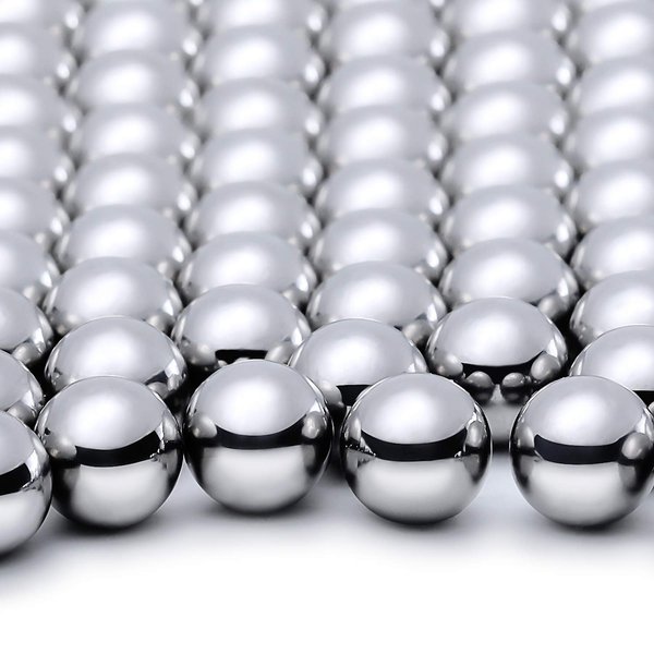 200 Pieces Nail Polish Mixing Agitator Balls Stainless Steel Mixing Balls Rust-Proof Paint Mixing Balls for Mixing Nail Polish Model Paints, 6.25 mm