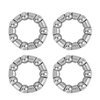 X AUTOHAUX 4 Pcs 4.76mm x 7 Ball Bearings Cages Crank Bearings Wheel Bearing Retainer for Bicycle