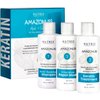 Keratin Hair Treatment Straightening Set 2.03 Fl Oz Natural Ingredients ACAI - Smooths, Softens, Moisturizers, Adds Shine, Reduces Frizz. Packaging may vary (Amazonliss 3 Steps Keratin 2.03 Fl Oz)