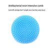 Gouccpu 2 Pack Hair Scalp Massager Shampoo Brush Shower Head Scrubber Cleanser Massage Comb for Hair Growth Ease Dandruff Removal and Head Relaxation for Women and Men or Pets (Blue)