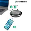 Yealink CP700 Bluetooth Speakerphone with Dongle Teams Certified, Portable Conference Speaker and Microphone for Meeting, Softphone, Unified Communications Platforms,360° Voice Pickup,9H Talk Time