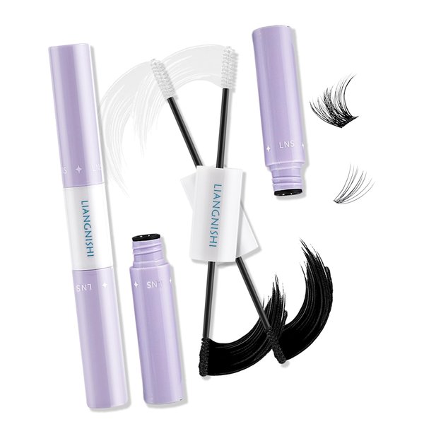 Lash Bond and Seal for Eyelash Extensions-2 PCS Waterproof Long Lasting Latex Free Cluster Lash Glue, Strong Hold 48H Lash Glue for Individual Cluster Lashes, Lash Bond & Sealant Glue Christmas Gift