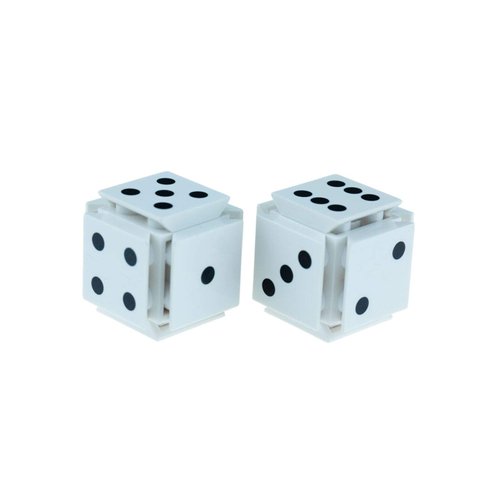 Strictly Briks Compatible with Lego Dice Set for Ages 3 and Up, Perfect for Activities and Games, 6 Sides and 6 Removable Numbers