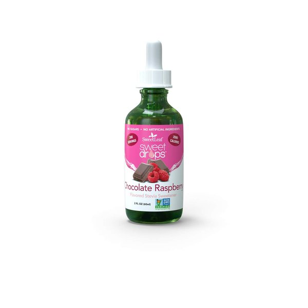 SweetLeaf Sweet Drops Liquid Stevia Sweetener, Chocolate Raspberry, 2 Fl. Oz (Pack of 1)