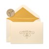 Papyrus Thank You Cards with Envelopes, Gold Flourish (16-Count)
