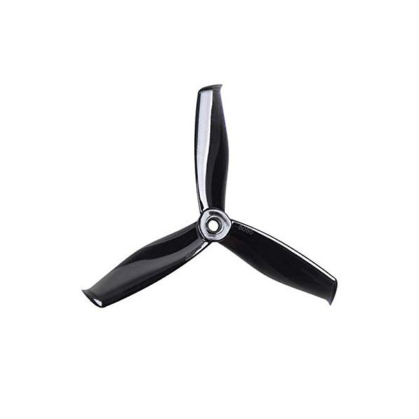 Gemfan Hulkie 5055S Propeller (Black - Set of 4) - 7.5mm - Black