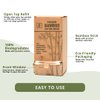 Bamboo Cotton Swabs -550 Count- Cotton Swabs for ears, Front Window for easy access,100% Eco-Friendly Cotton buds & Recyclable Packaging. Ideal for Makeup, Beauty, Arts & Crafts.