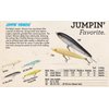 Rebel Jumpin' Minnow Fishing Lure, Bone, 3 1/2-Inch, 3/8-Ounce